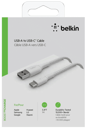 Traders Deals - Belkin USB-A to USB-C 1M Cable